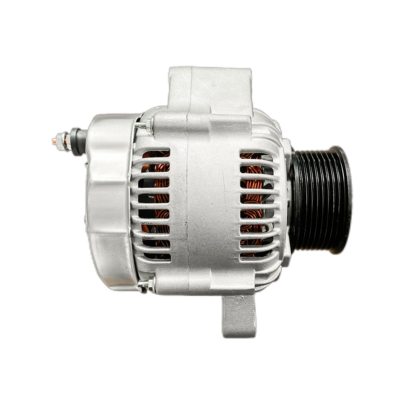 Denso 24V 60A generátor Komatsu PC200 PC220 | 8 hornyos 77 mm-es szíjtárcsa csereegység